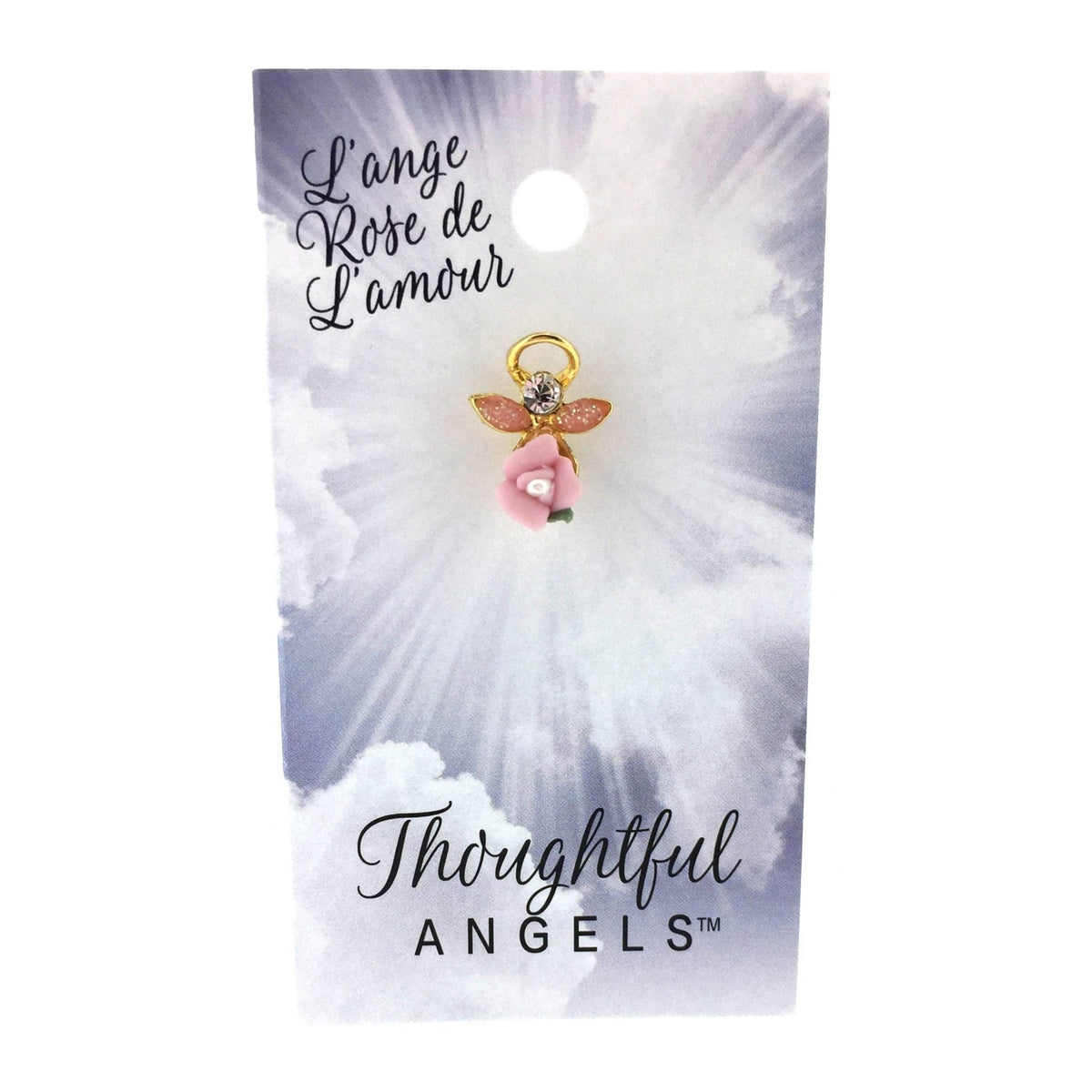 Épinglette « Rose de l’amour » de la collection Thoughtful Angels.