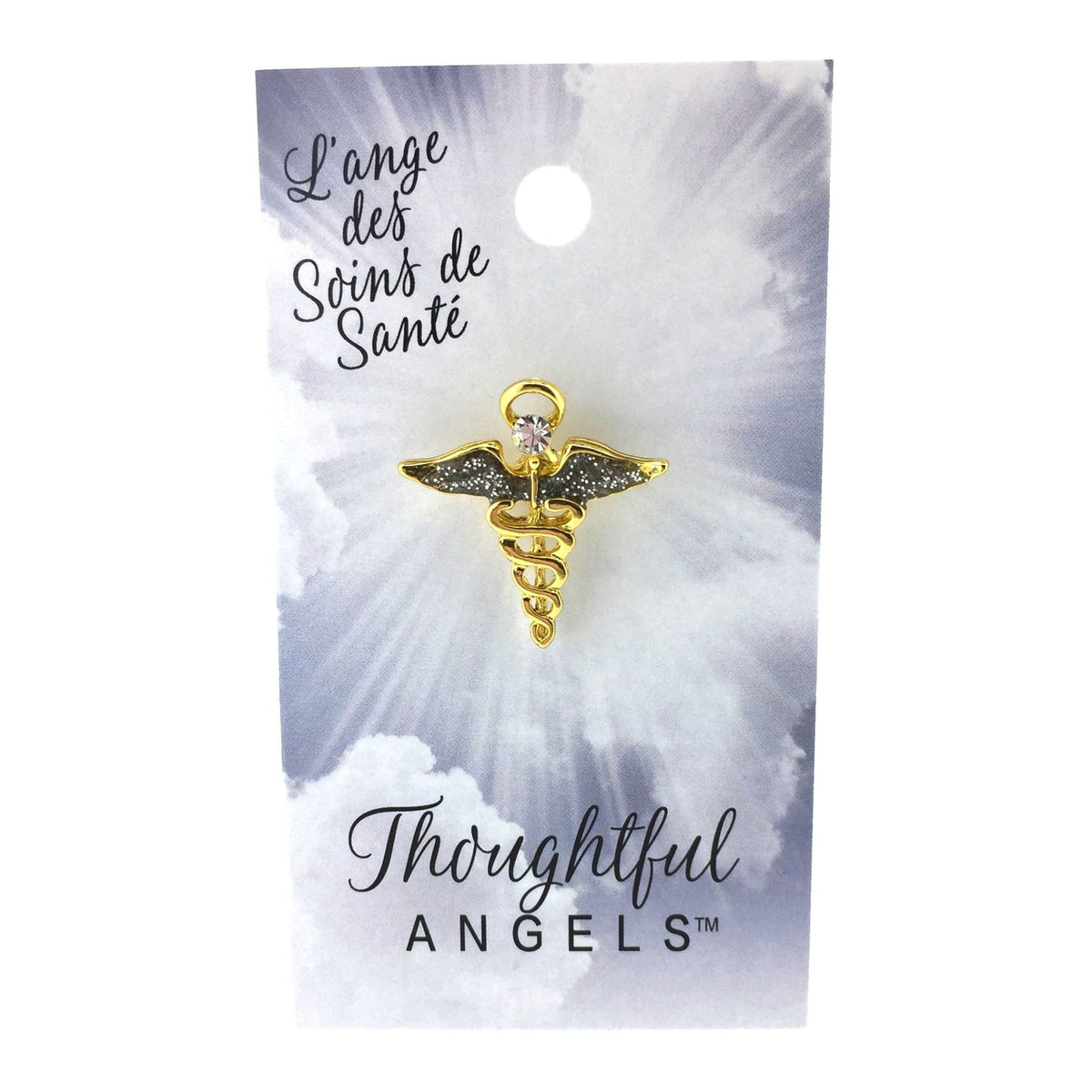 Épinglette « Soins de santé » de la collection Thoughtful Angels.