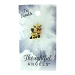 Épinglette « T’es capable » de la collection Thoughtful Angels.