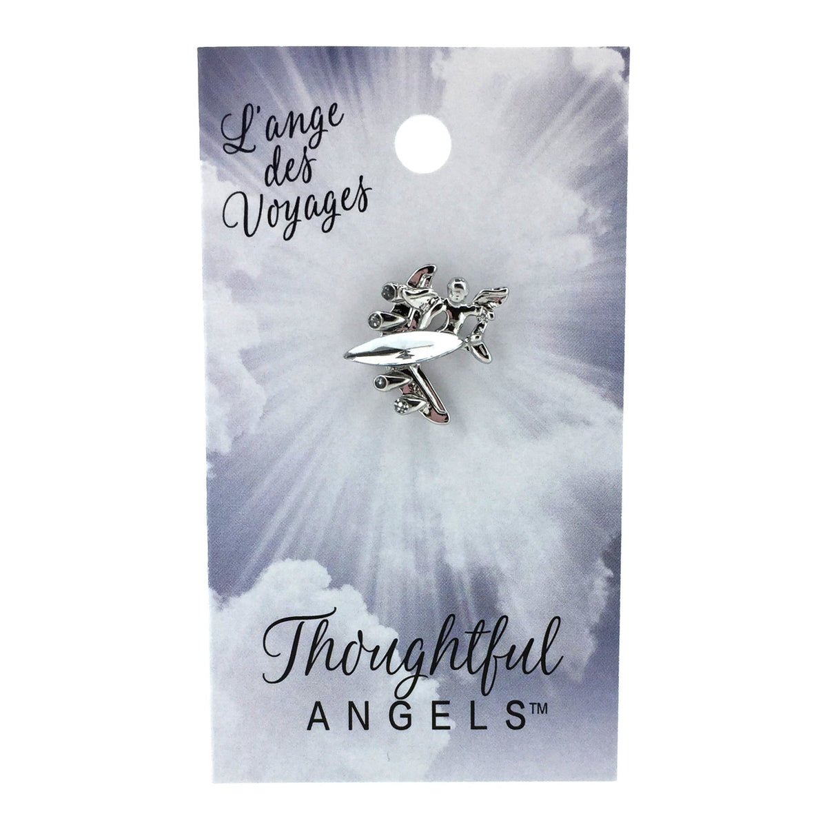 Épinglette « Voyages » de la collection Thoughtful Angels.