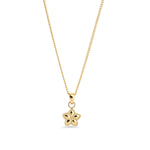 Collier doré avec petit pendentif décoratif