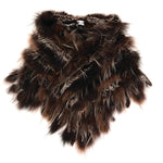 Foulard triangulaire en fourrure Furlux 8105, cookie