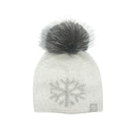 Tuque à flocon de neige Furlux C244, blanc / argent