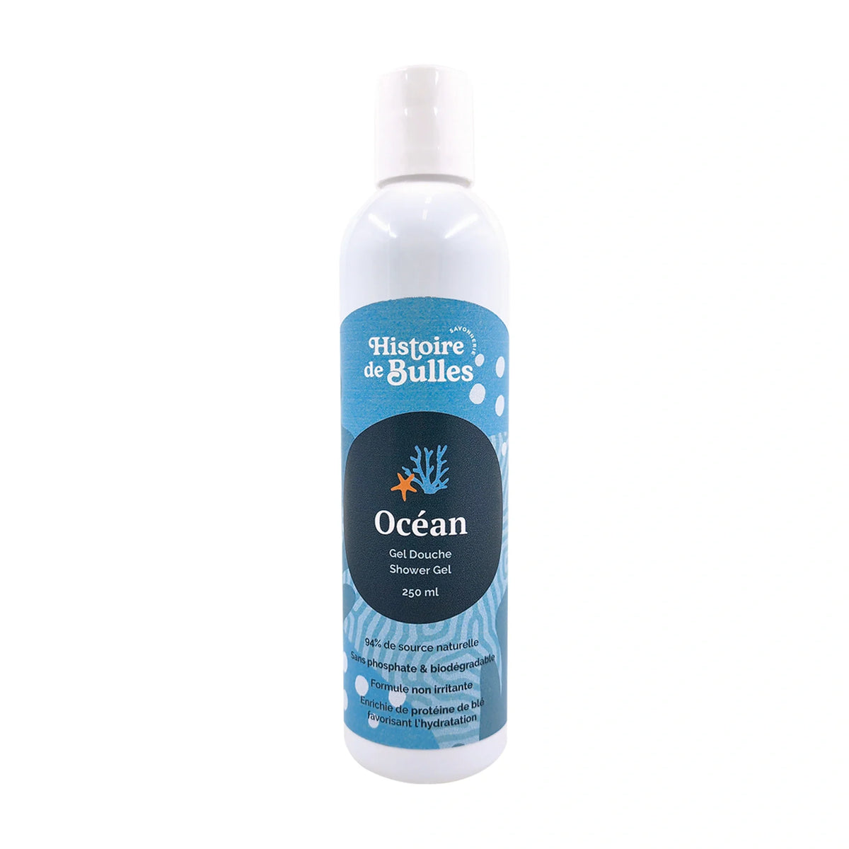 Gel douche – Océan Histoire de bulles, présentation du produit
