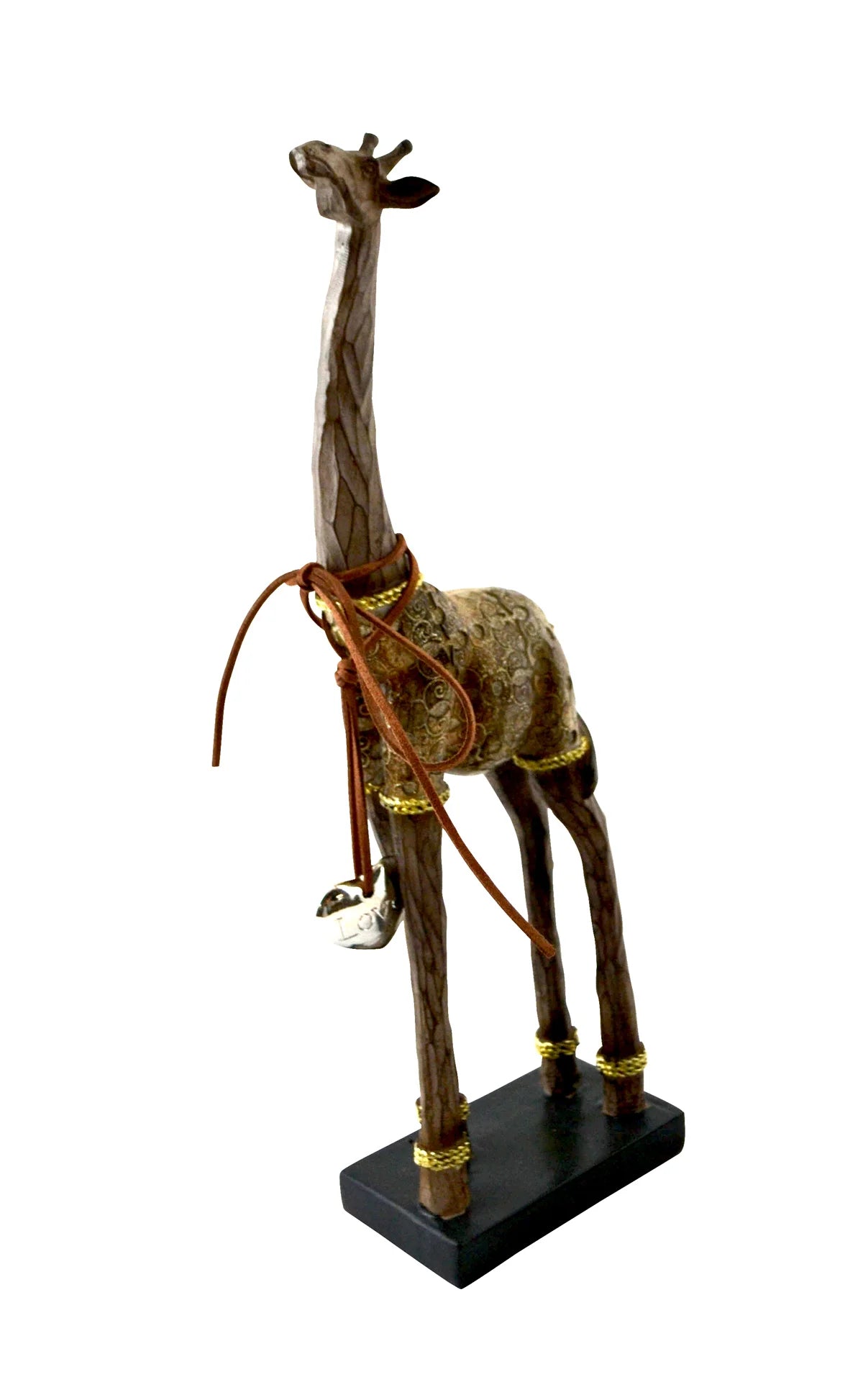 Girafe décorative en résine – 36 cm