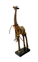 Girafe décorative en résine – 36 cm