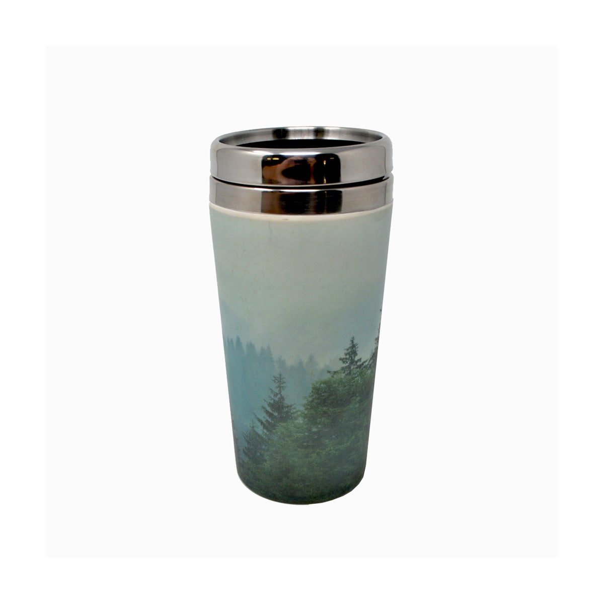 Gobelet à café Montagnes en fibre de bambou – 500 ml