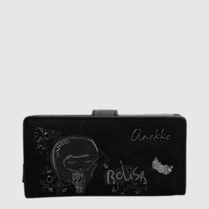 Grand portefeuille RFID Anekke Iron – vue avant