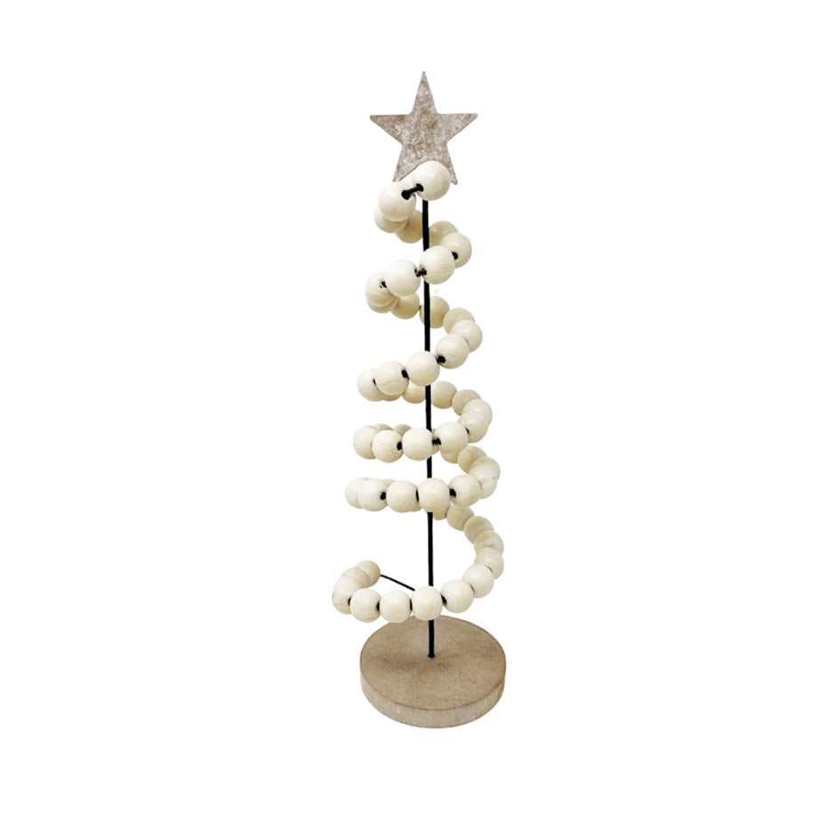 Grand sapin décoratif à billes