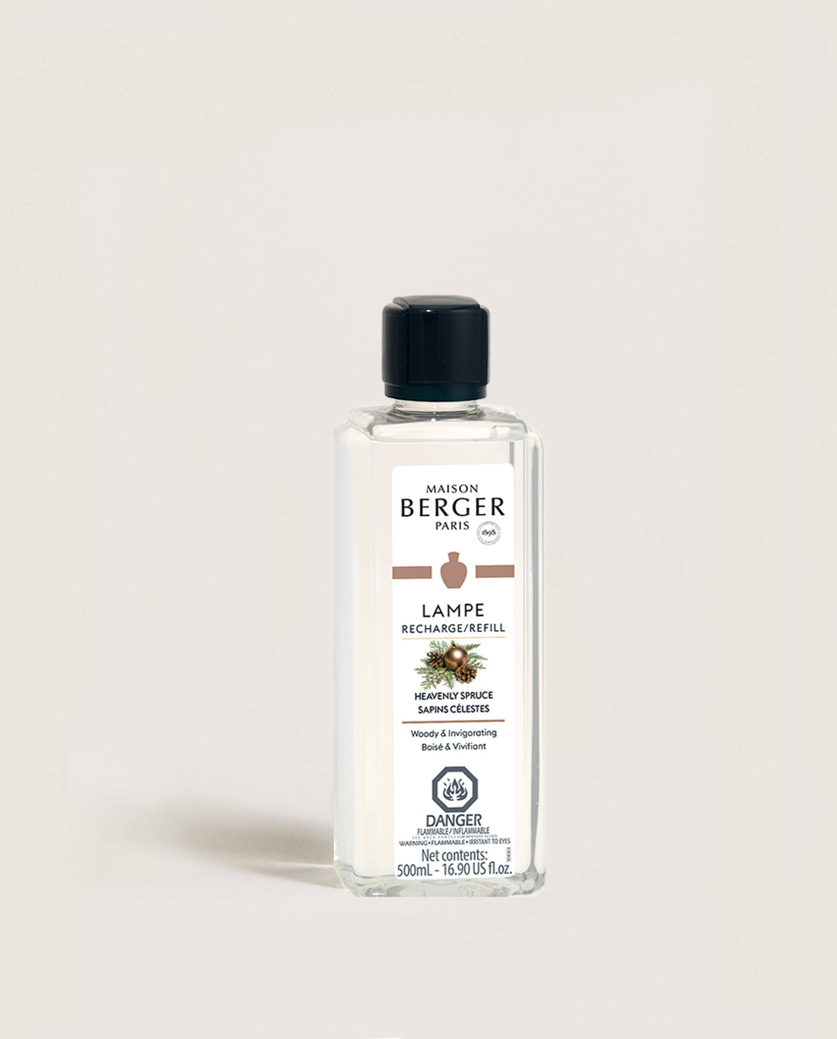 Recharge pour lampe Berger – Sapins célestes – 500 ml – Maison Berger