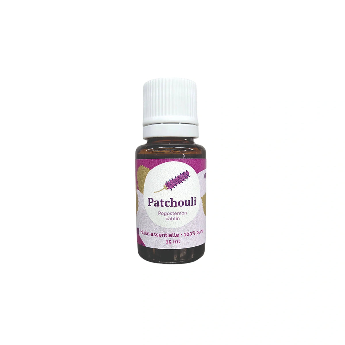 Huile essentielle de patchouli Histoire de bulles, présentation du produit