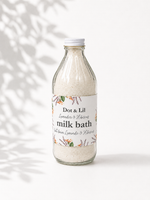 Lait de bain – Lavande & hibiscus – 330 g de Dot & Lil – présentation du produit