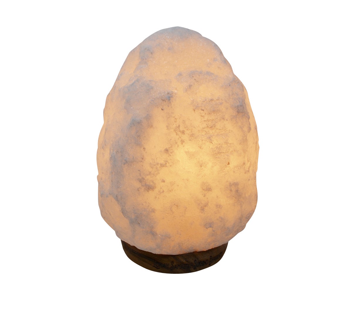 Lampe de sel  LOKAH BLANCHE – vue du produit