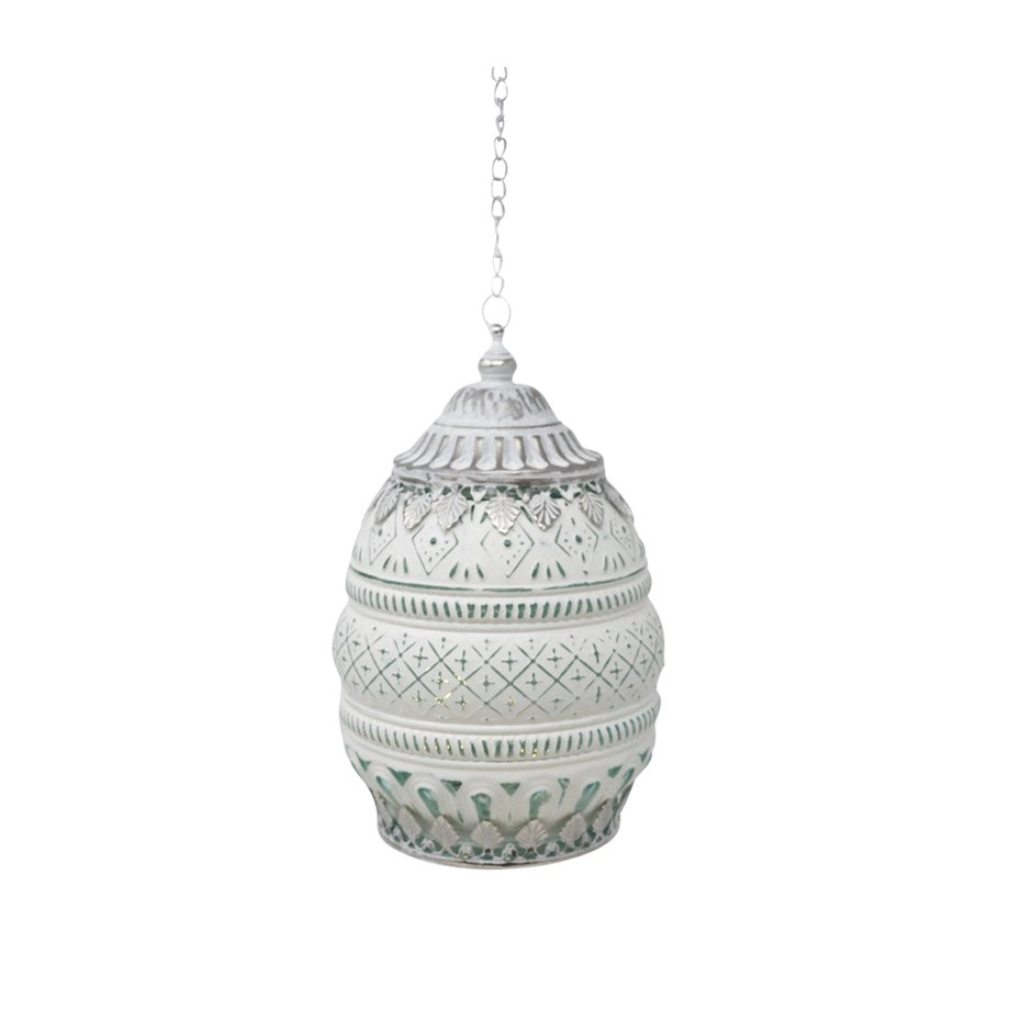 Lanterne Midar aqua DEL avec minuterie