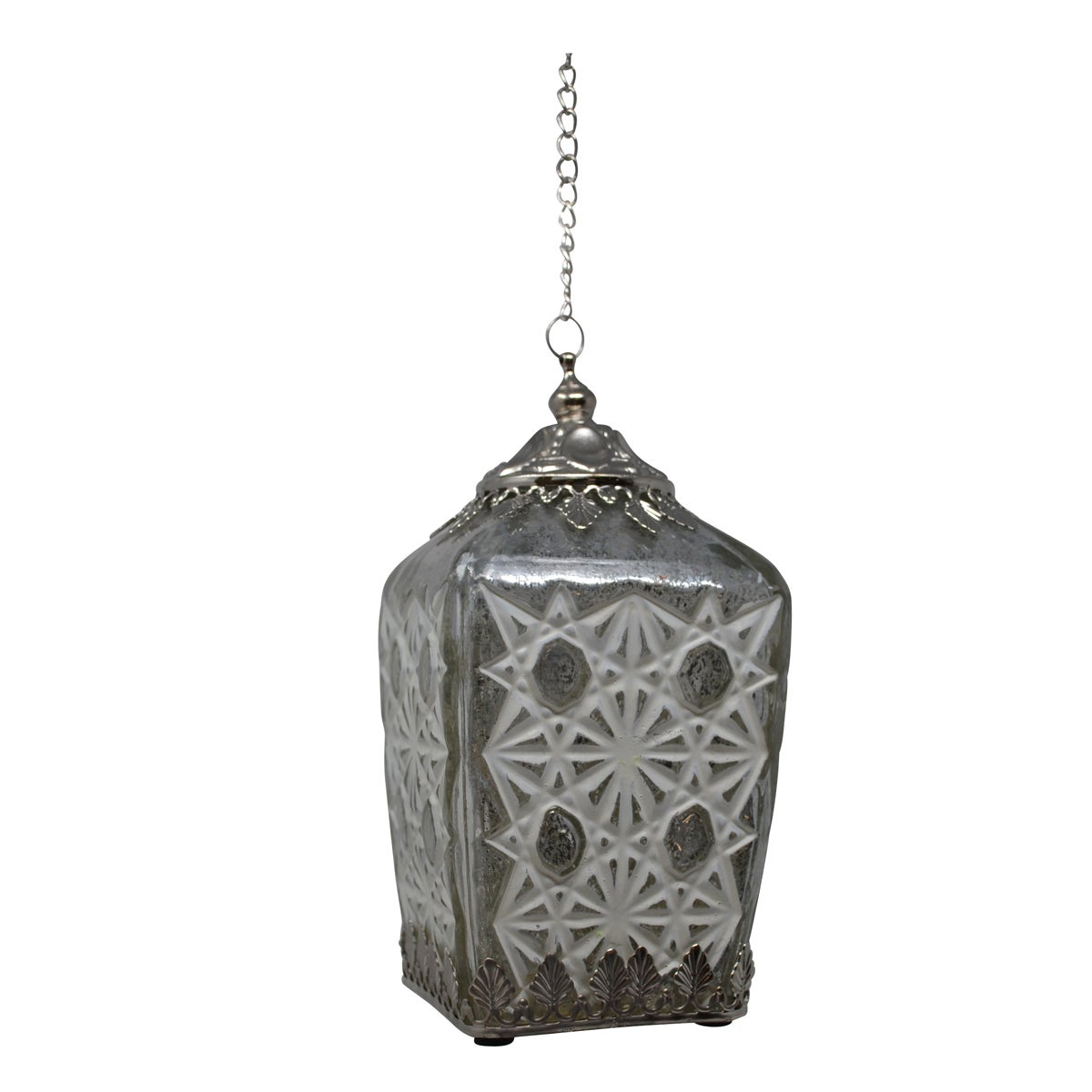 Lanterne Tiznit antique DEL avec minuterie
