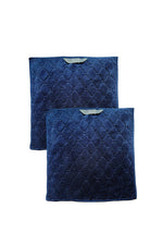 Linges de cuisine Solem Les Essentiels – Marine, deux linges marine