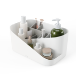 Organiseur à cosmétiques Glam Umbra – Blanc et gris – vue du produit