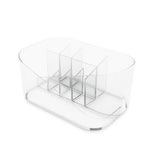 Organiseur à cosmétiques Glam Umbra – Transparent – compartiments de rangement