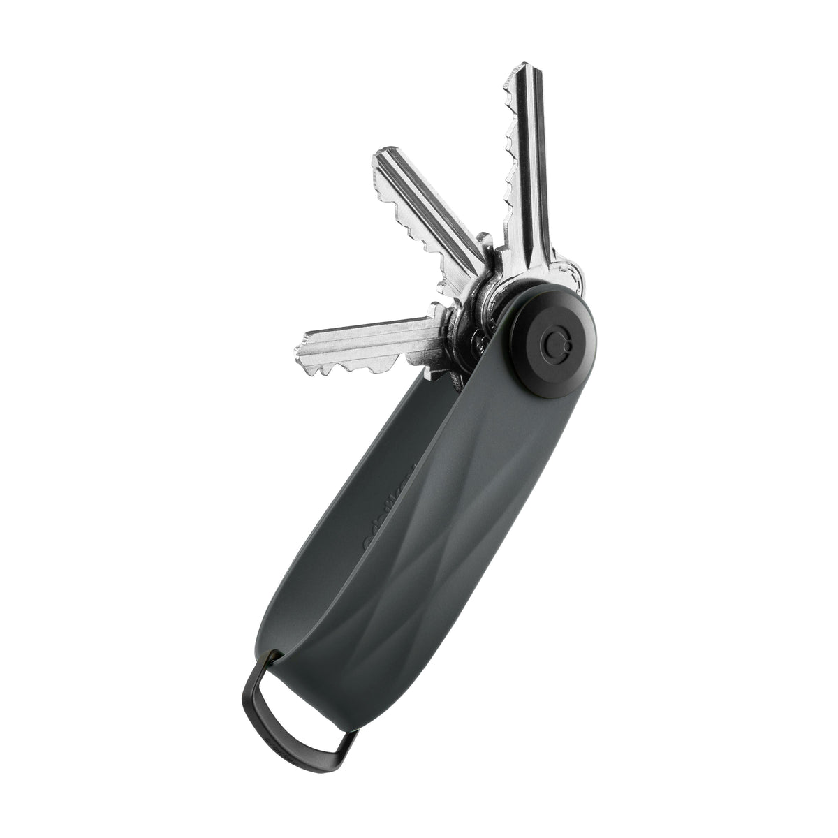 Organiseur de clés Active Orbitkey — gris graphite — clés déployées