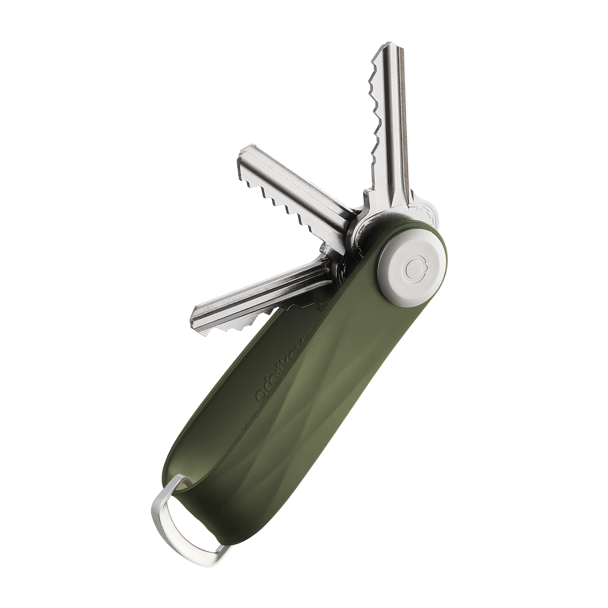 Organiseur de clés Active Orbitkey — vert — clés déployées