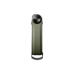 Organiseur de clés Pro en cuir Saffiano Orbitkey — vert olive — vue du produit