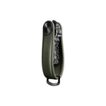 Organiseur de clés Pro en cuir Saffiano Orbitkey — vert olive — vue du produit