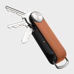 Organiseur de clés Tracker en cuir Orbitkey — fauve — vue du produit