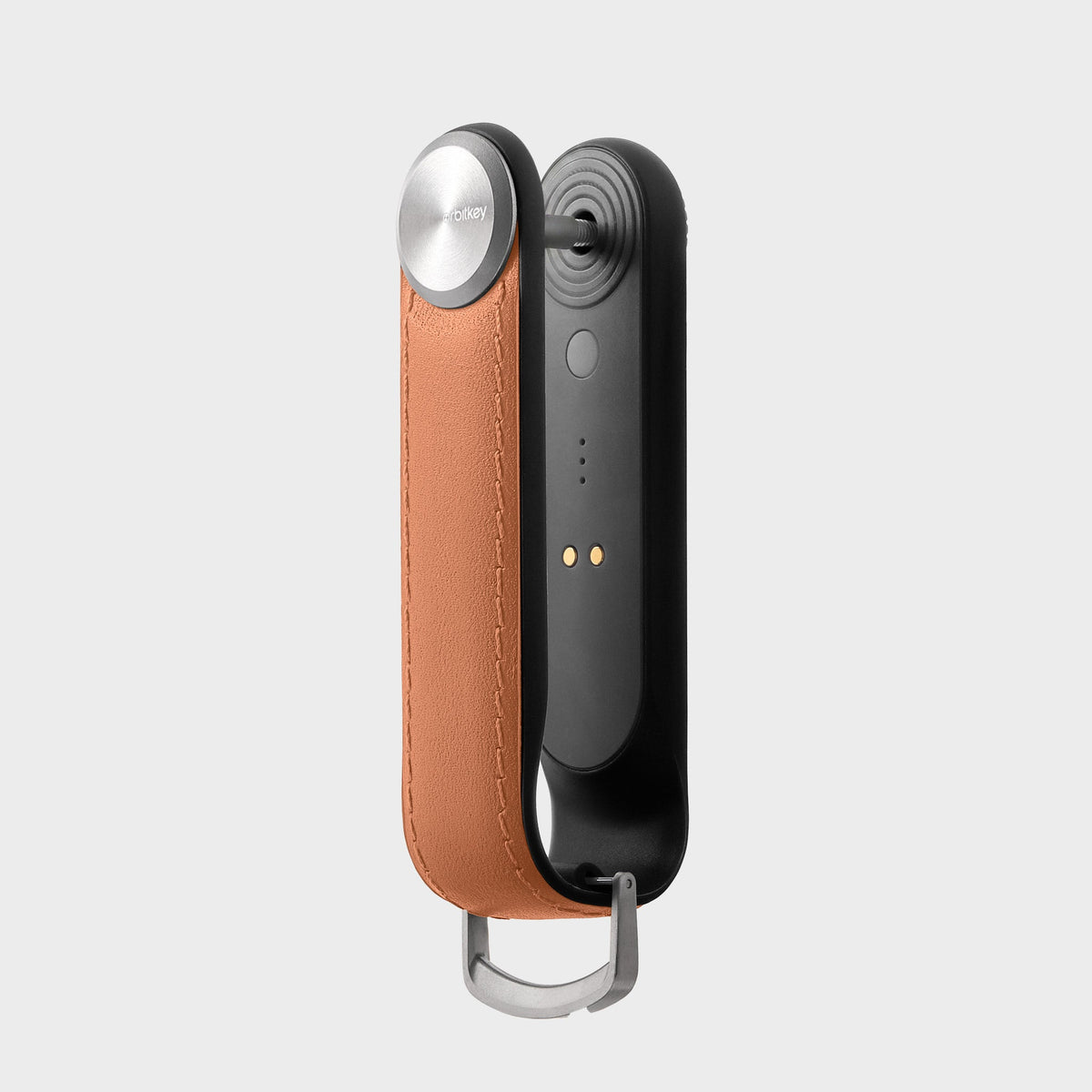 Organiseur de clés Tracker en cuir Orbitkey — fauve — vue du produit