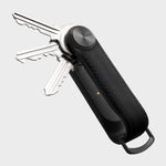 Organiseur de clés Tracker en cuir Orbitkey — noir — vue du produit