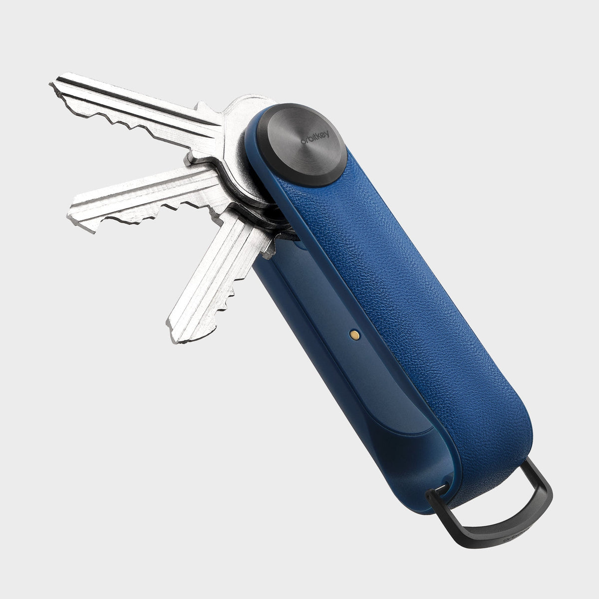 Organiseur de clés Tracker sans cuir Orbitkey — bleu cobalt — vue du produit
