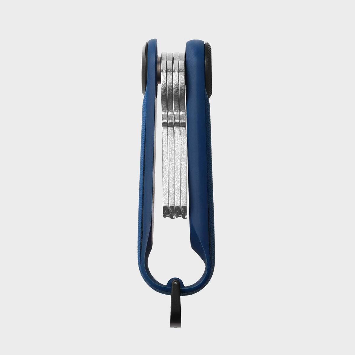 Organiseur de clés Tracker sans cuir Orbitkey — bleu cobalt — vue du produit