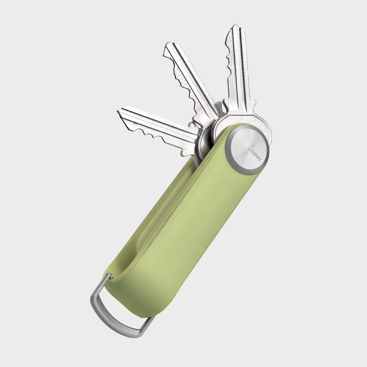 Organiseur de clés Tracker sans cuir Orbitkey — jaune citron — vue du produit