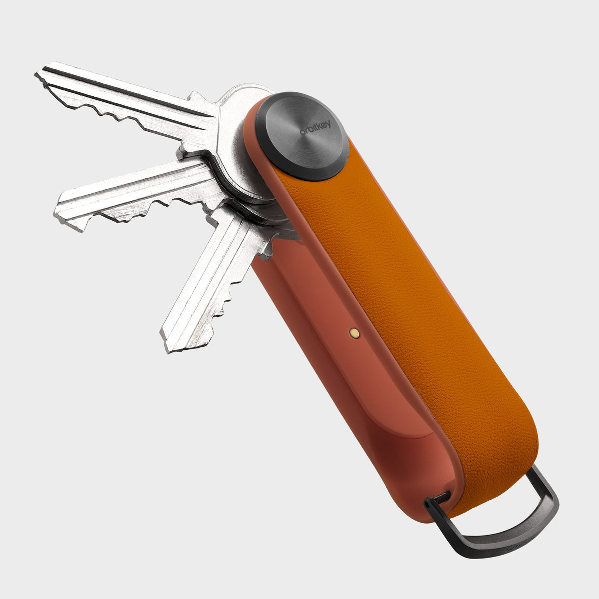 Organiseur de clés Tracker sans cuir Orbitkey — orange — vue du produit