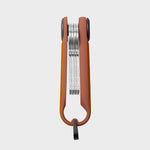 Organiseur de clés Tracker sans cuir Orbitkey — orange — vue du produit