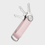 Organiseur de clés Tracker sans cuir Orbitkey — rose poudré — vue du produit