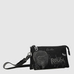Petit sac à bandoulière Anekke Iron – 3 compartiments – vue avant