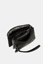 Petit sac à bandoulière Anekke Iron – 3 compartiments – intérieur vu depuis l’arrière