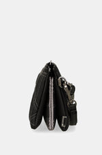 Petit sac à bandoulière Anekke Iron – 3 compartiments – profil des compartiments