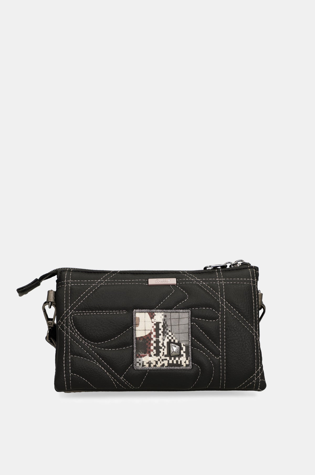 Petit sac à bandoulière Anekke Iron – 3 compartiments – vue arrière