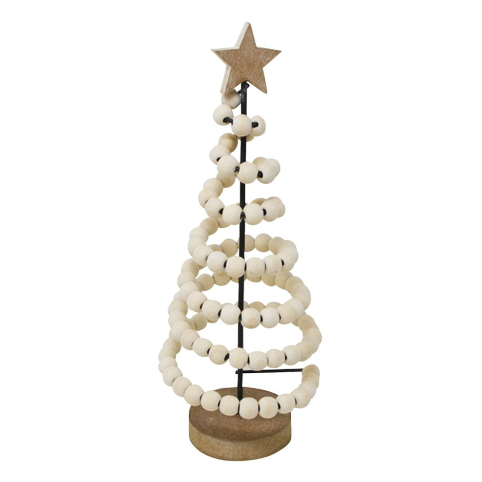 Petit sapin décoratif à billes