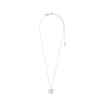 Ajani collier pendentif fleur – finition plaquée argent de Pilgrim, vue 2
