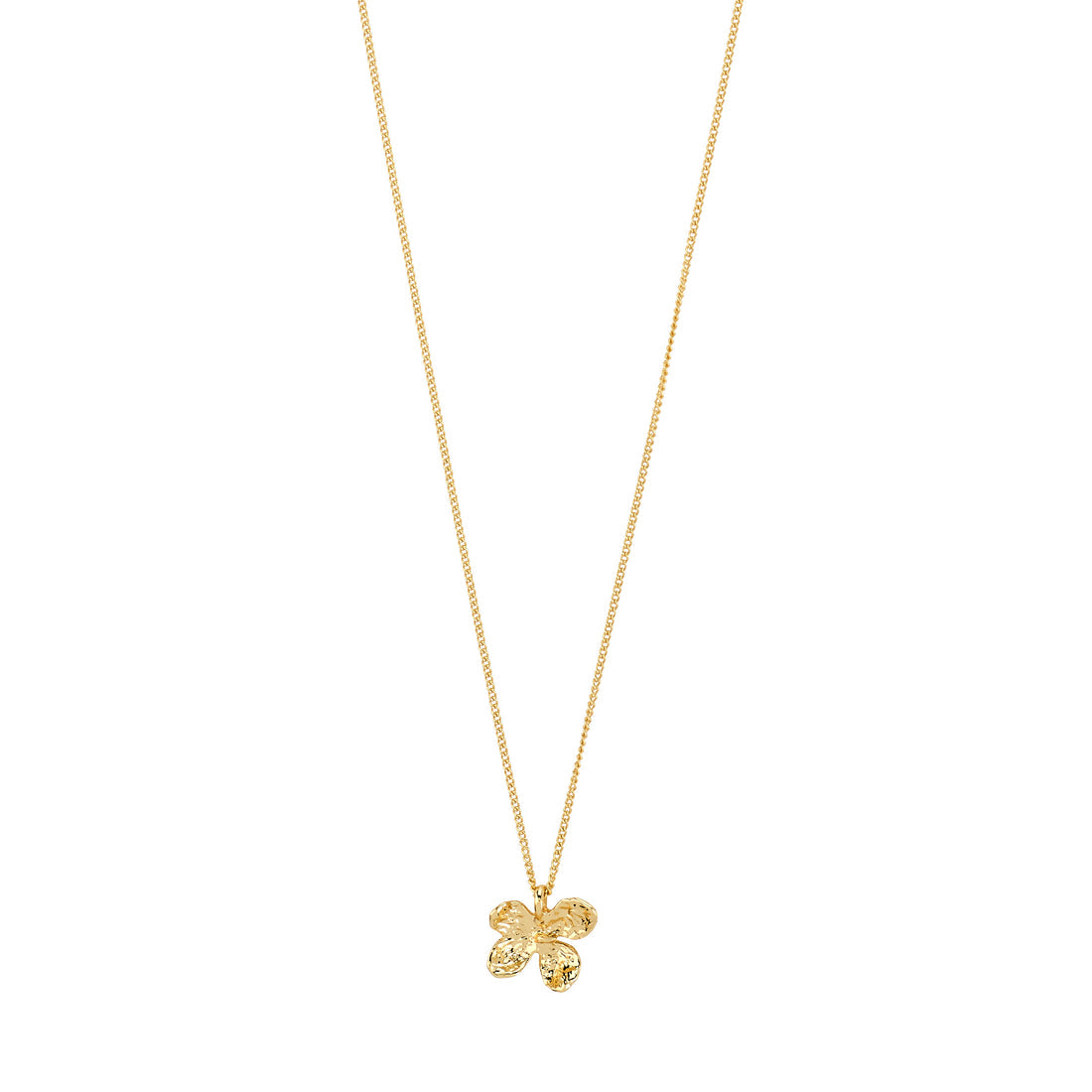 Ajani collier pendentif fleur – finition plaquée or de Pilgrim