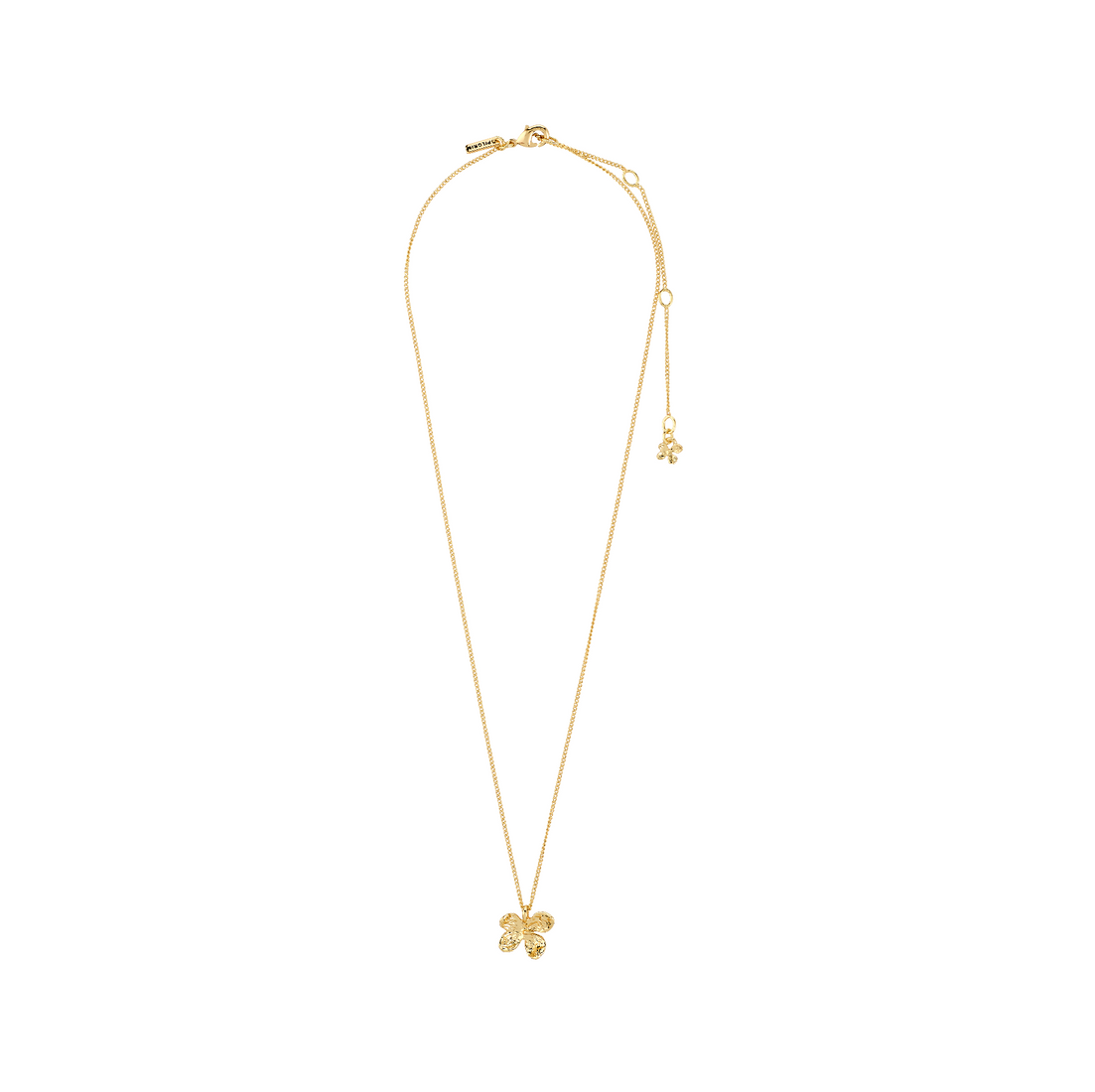 Ajani collier pendentif fleur – finition plaquée or de Pilgrim, vue 2