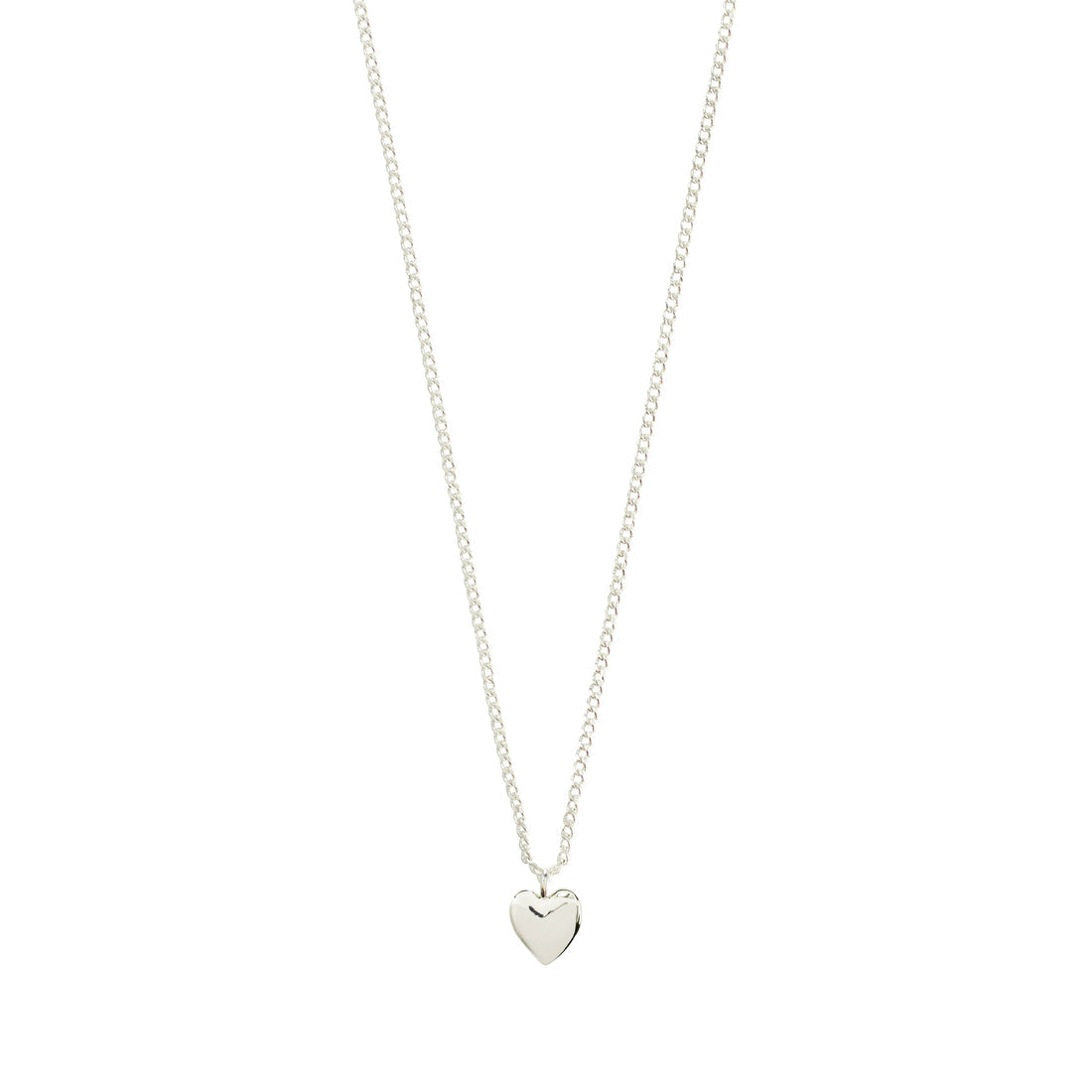 Collier ALAIA à pendentifs cœur – finition plaquée argent de Pilgrim
