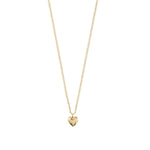 Collier ALAIA à pendentifs cœur – finition plaquée or de Pilgrim