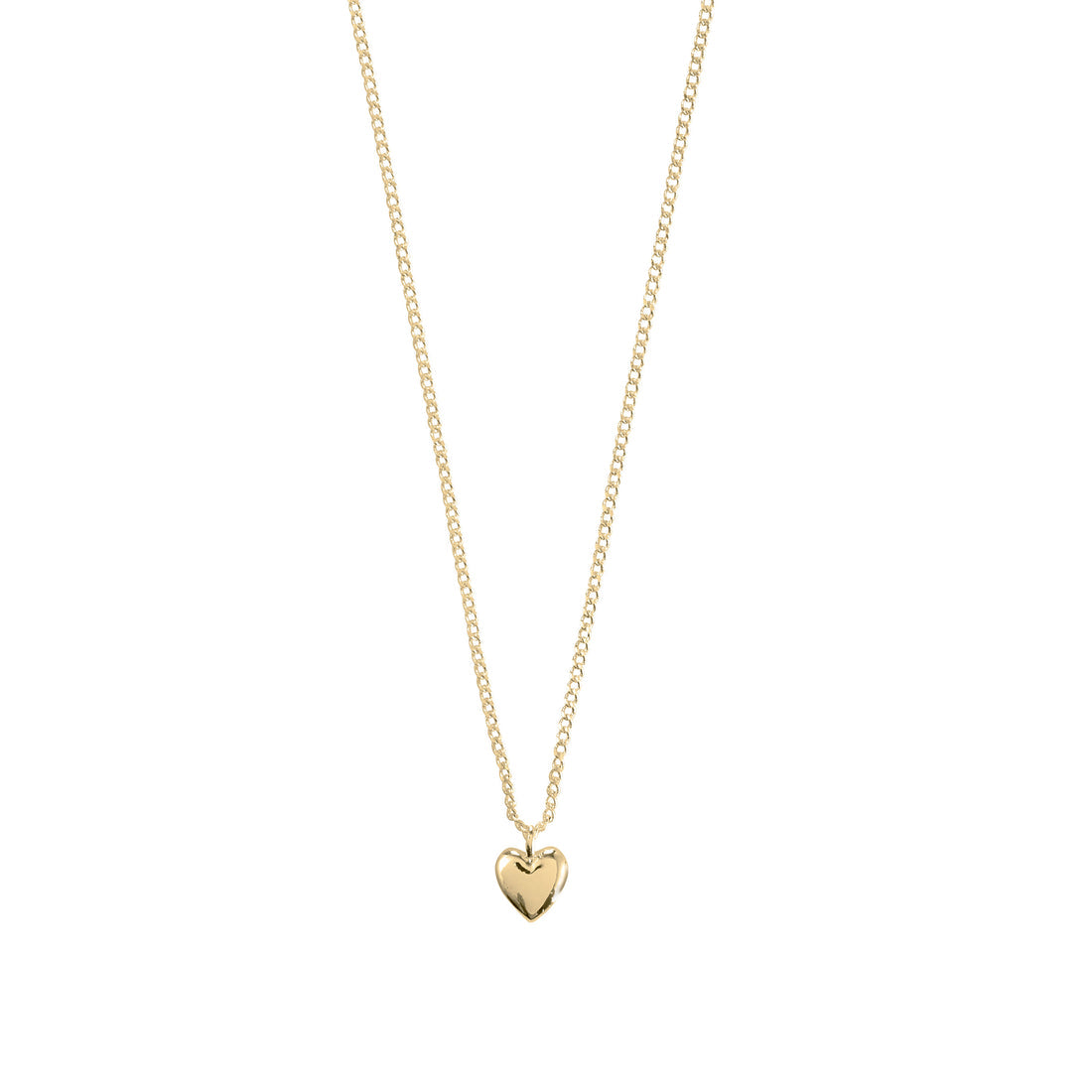 Collier ALAIA à pendentifs cœur – finition plaquée or de Pilgrim