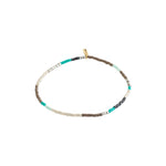 Bracelet ALISON menthe – finition plaquée or de Pilgrim