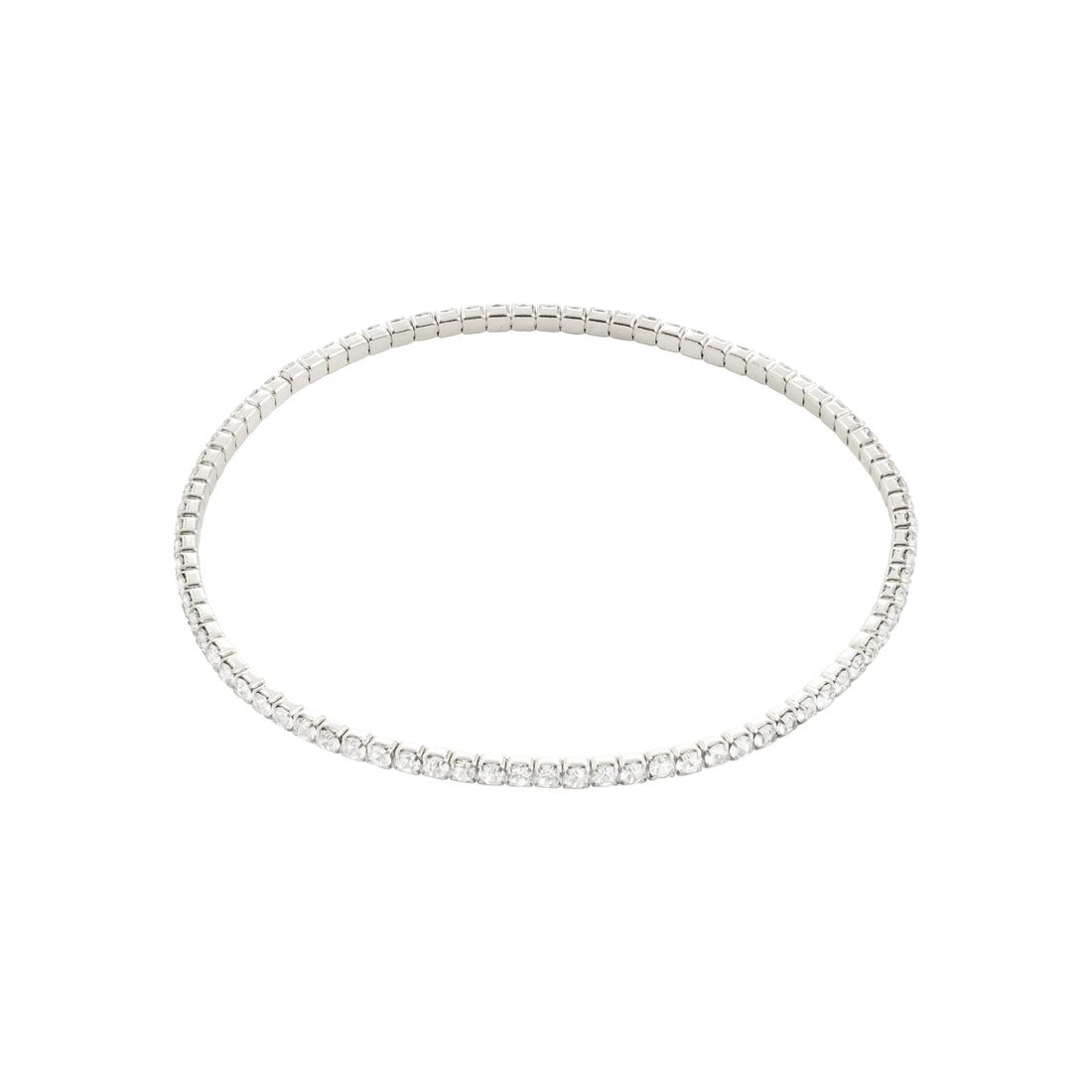 Bracelet ARASH cristaux – finition plaquée argent de Pilgrim