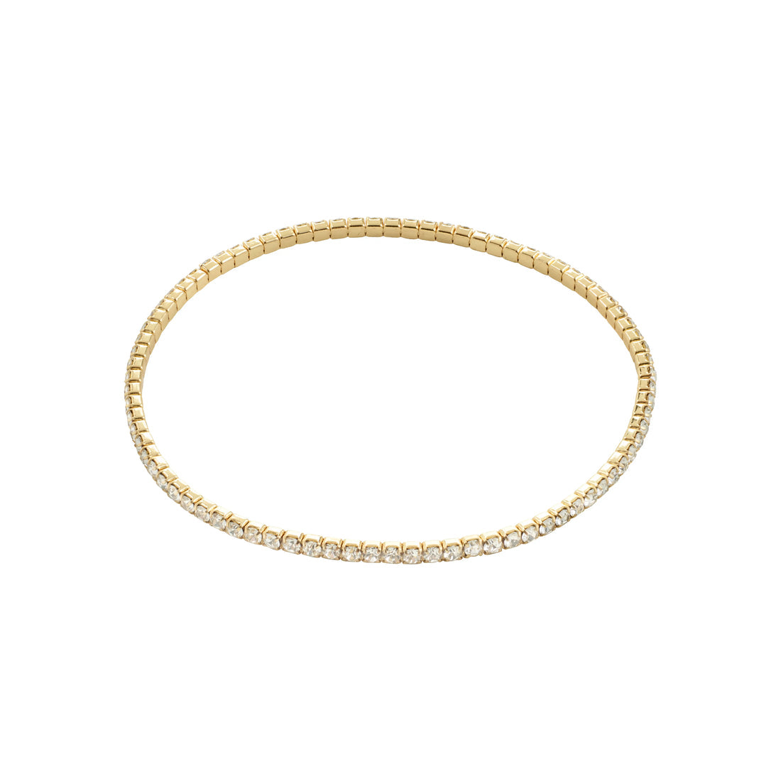 Bracelet ARASH cristaux – finition plaquée or de Pilgrim