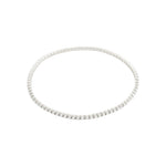 Bracelet ARASH avec perles de verre – finition plaquée argent de Pilgrim